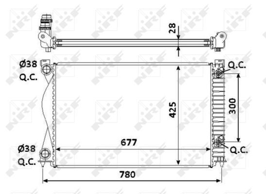 Radiateur, refroidissement du moteur