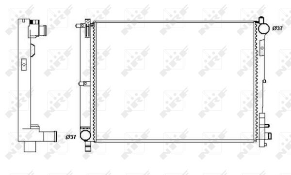 Radiateur, refroidissement du moteur