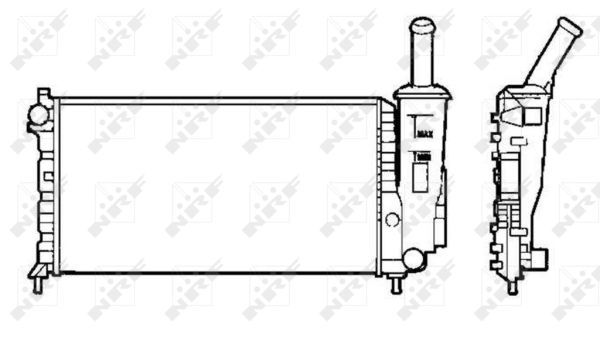 Radiateur, refroidissement du moteur