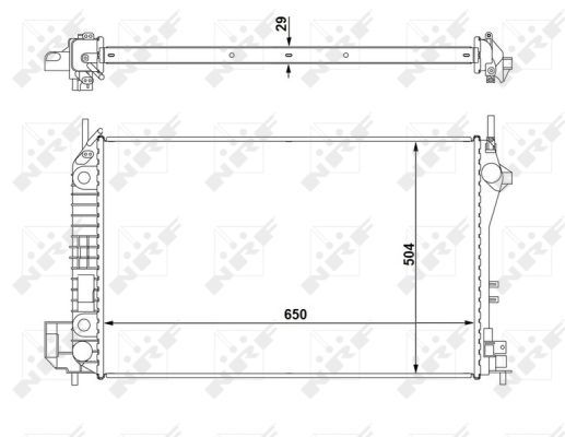 Radiateur, refroidissement du moteur