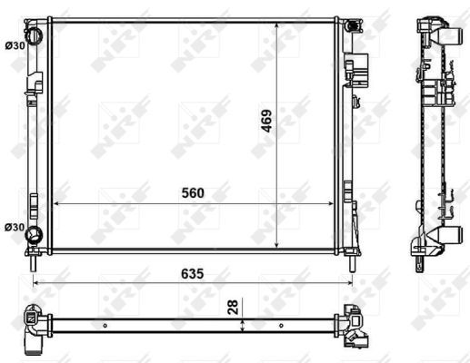 Radiateur, refroidissement du moteur