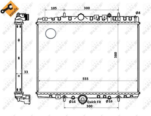 Radiateur, refroidissement du moteur