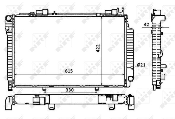 Radiateur, refroidissement du moteur