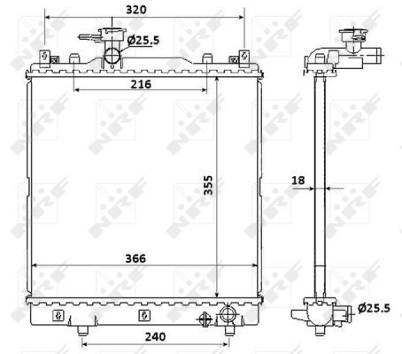 Radiateur, refroidissement du moteur