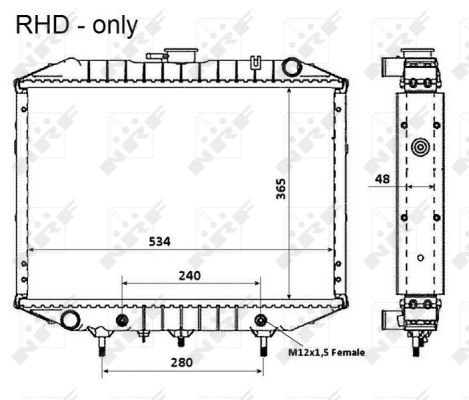 Radiateur, refroidissement du moteur