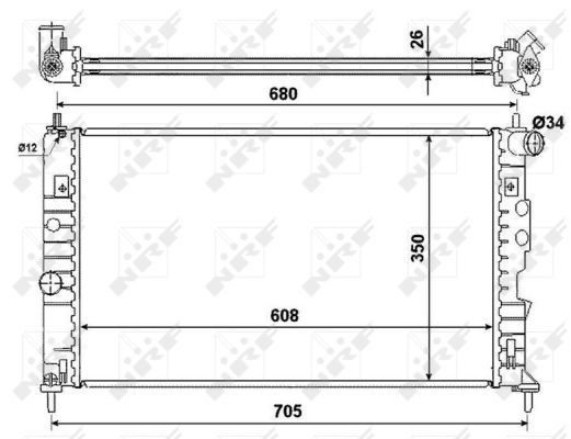 Radiateur, refroidissement du moteur