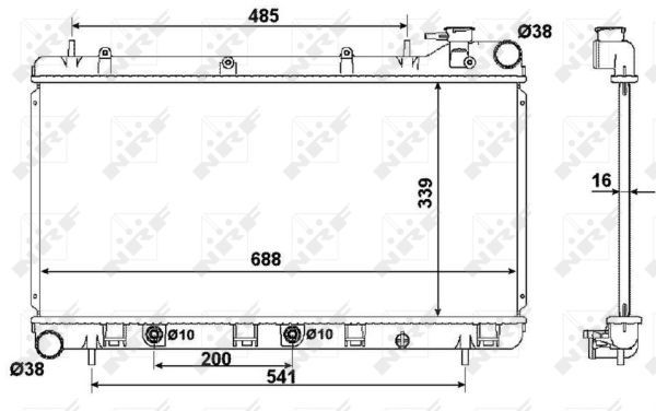 Radiateur, refroidissement du moteur