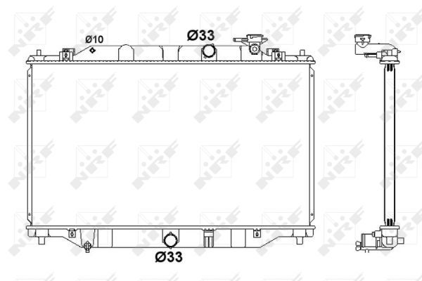 Radiateur, refroidissement du moteur