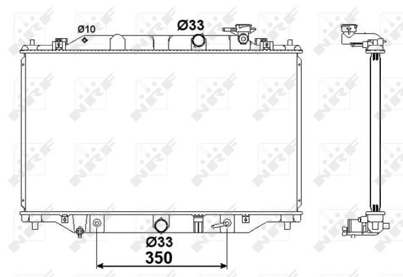 Radiateur, refroidissement du moteur