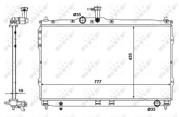 Radiateur, refroidissement du moteur