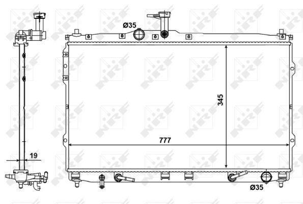 Radiateur, refroidissement du moteur