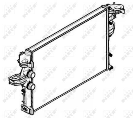 Radiateur 58430 pour Iveco Daily VI Camionnette