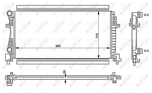 Radiateur, refroidissement du moteur