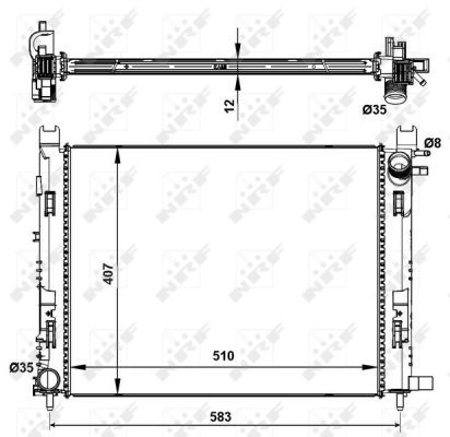 Radiateur, refroidissement du moteur