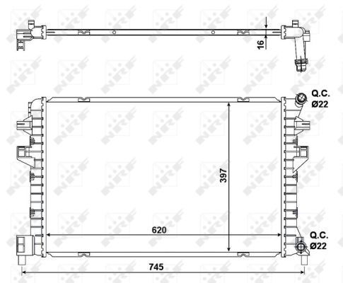 Radiateur, refroidissement du moteur