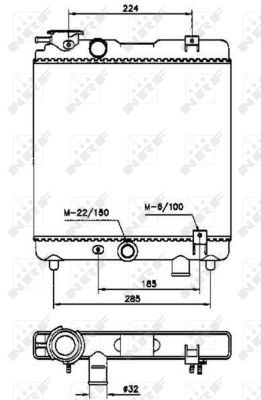 Radiateur, refroidissement du moteur