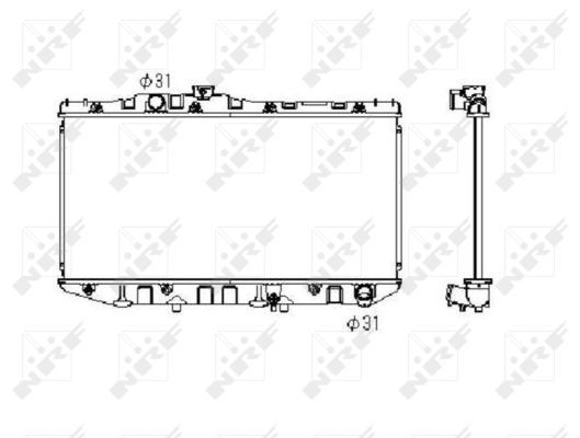 Radiateur, refroidissement du moteur