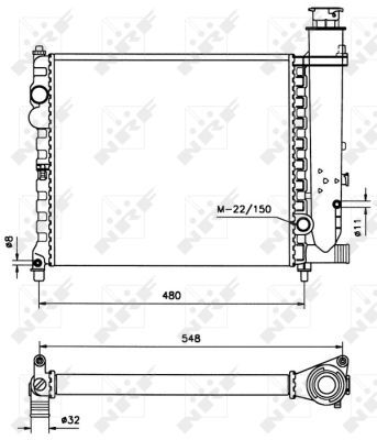 Radiateur, refroidissement du moteur