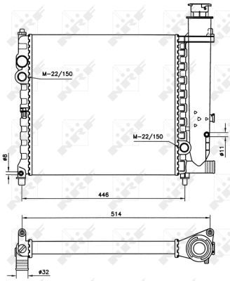 Radiateur, refroidissement du moteur