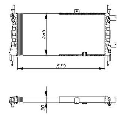 Radiateur, refroidissement du moteur