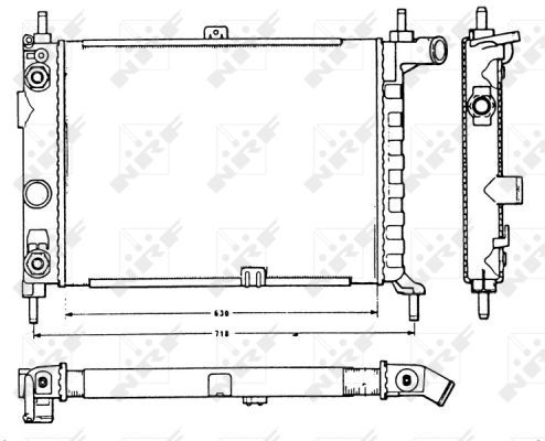 Radiateur, refroidissement du moteur