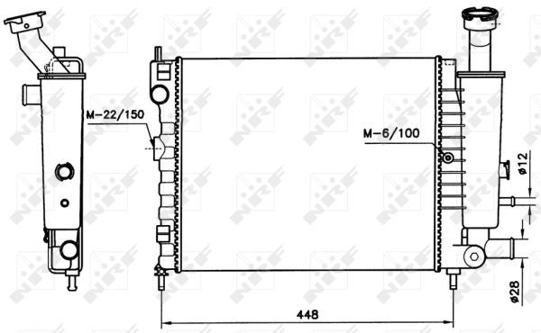 Radiateur, refroidissement du moteur