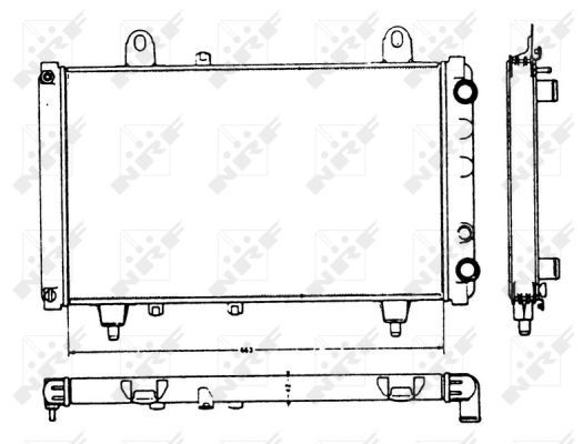 Radiateur, refroidissement du moteur