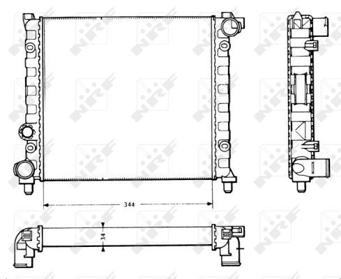 Radiateur, refroidissement du moteur