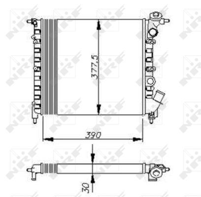 Radiateur, refroidissement du moteur