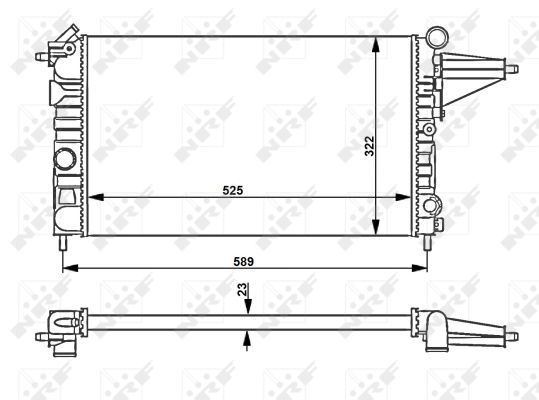 Radiateur, refroidissement du moteur