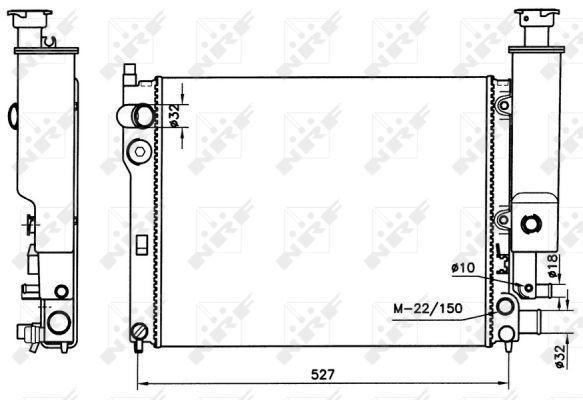 Radiateur, refroidissement du moteur