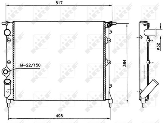 Radiateur, refroidissement du moteur