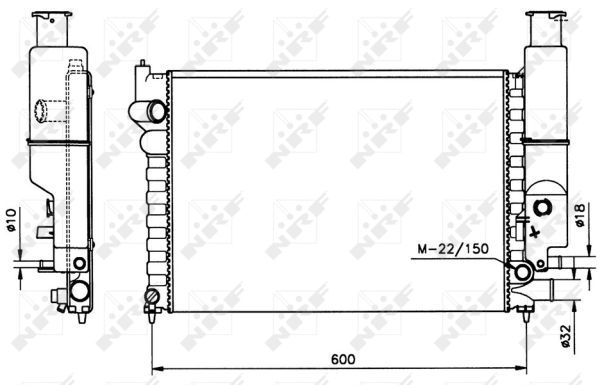 Radiateur, refroidissement du moteur