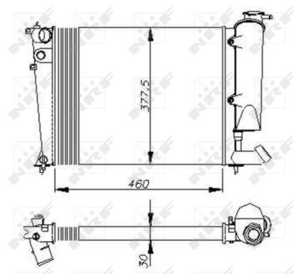 Radiateur, refroidissement du moteur