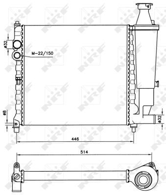 Radiateur, refroidissement du moteur