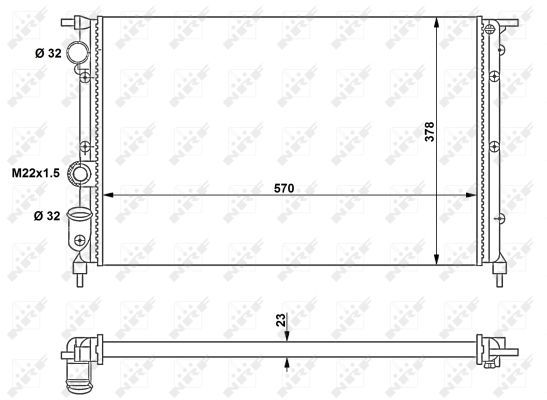 Radiateur, refroidissement du moteur