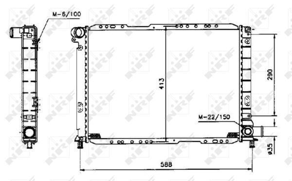 Radiateur, refroidissement du moteur
