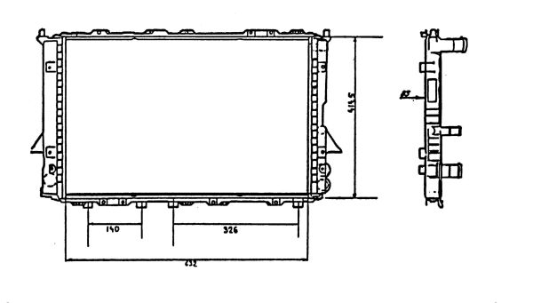 Radiateur, refroidissement du moteur