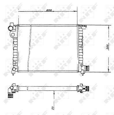 Radiateur, refroidissement du moteur