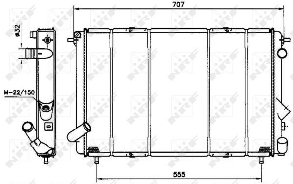 Radiateur, refroidissement du moteur