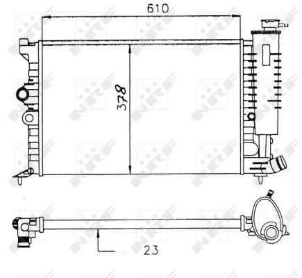 Radiateur, refroidissement du moteur