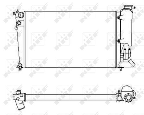 Radiateur, refroidissement du moteur