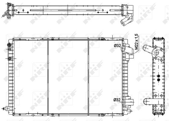 Radiateur, refroidissement du moteur