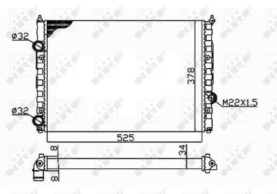 Radiateur, refroidissement du moteur