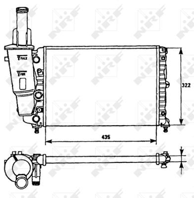 Radiateur, refroidissement du moteur