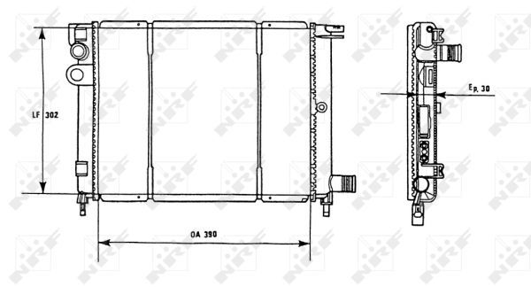 Radiateur, refroidissement du moteur