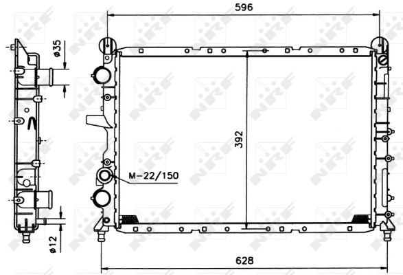 Radiateur, refroidissement du moteur