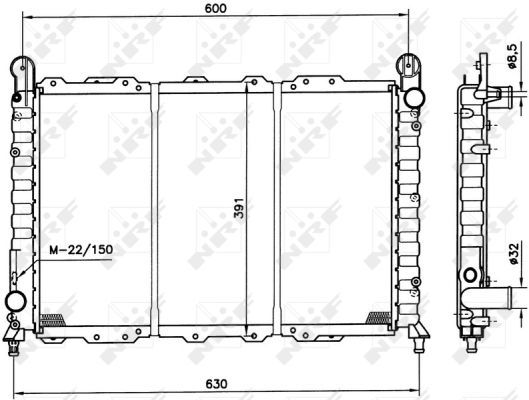 Radiateur, refroidissement du moteur