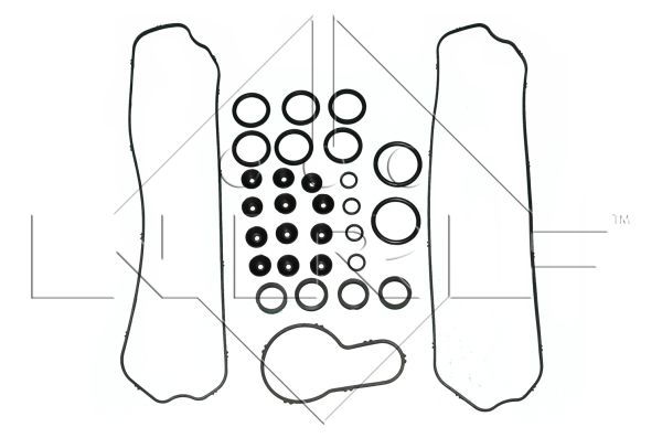 Jeu de joints d'étanchéité, couvercle de culasse