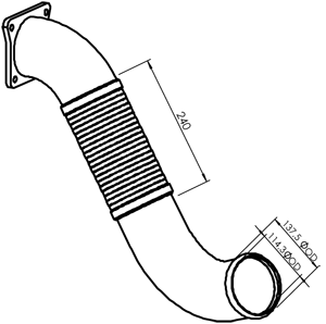 Tuyau d'échappement